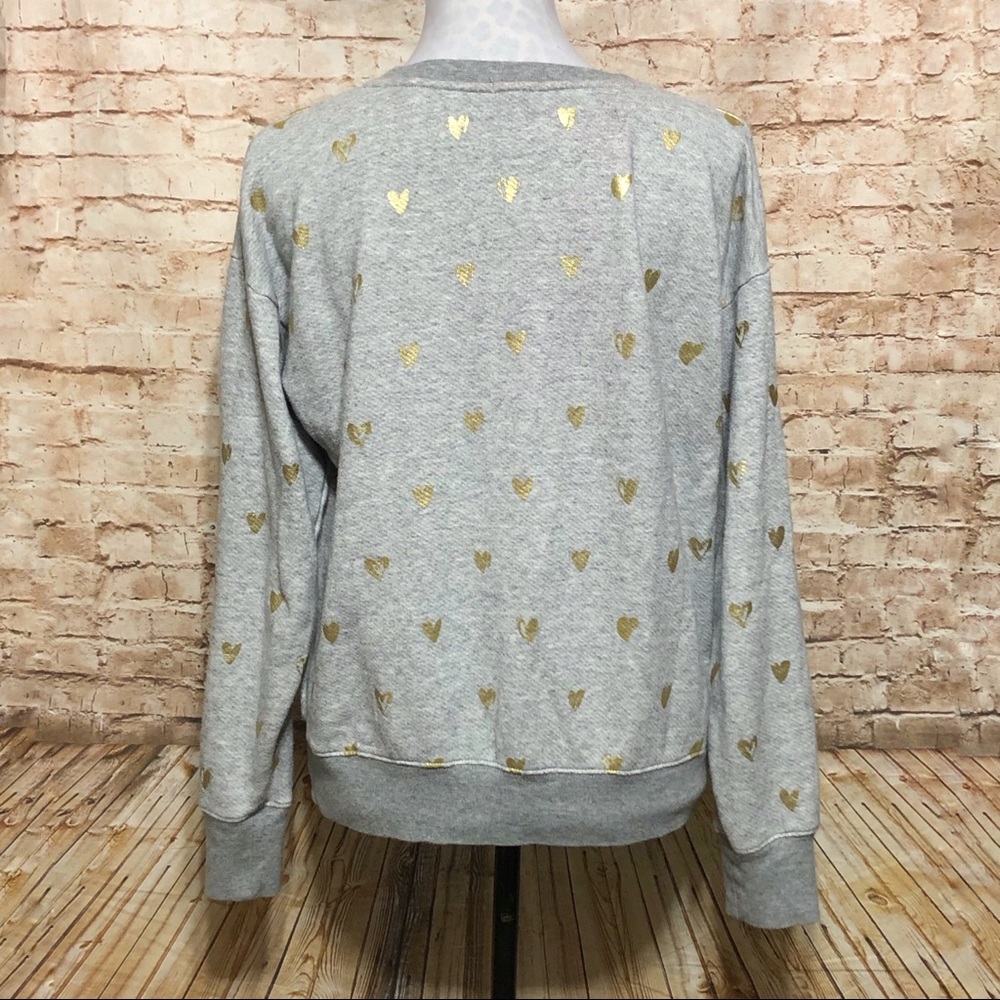 J.Crew Golden Heart Sweatshirt - Picture 4 of 8